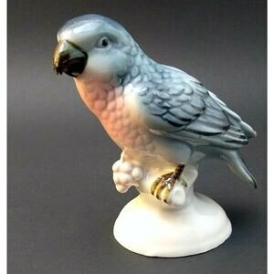 Vtg Gerold Porzellan Bavaria Bird Figurine